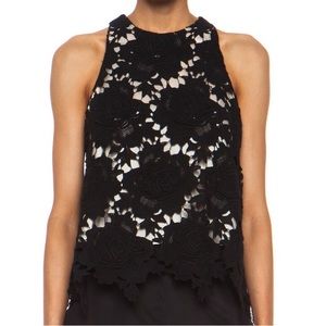 Lover 3D Lace Knit Tank Top